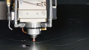 Direkt-Dioden-Laserschneidanlage: Laserkopf